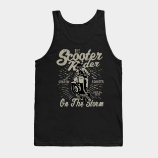 Scooter Rider Tank Top